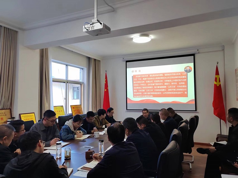【“三抓三促”行動(dòng)進(jìn)行時(shí)】市龍江城鄉(xiāng)集團(tuán)開展“隴南要發(fā)展，我該謀什么”——圍繞“加快集團(tuán)公司高質(zhì)量發(fā)展，我該謀什么”專題研討